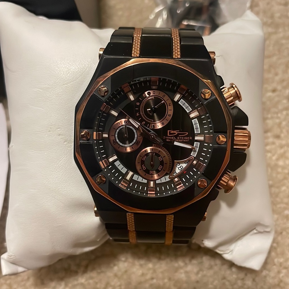 Daniel Steiger stainless steel Phantom Watch (men’s)